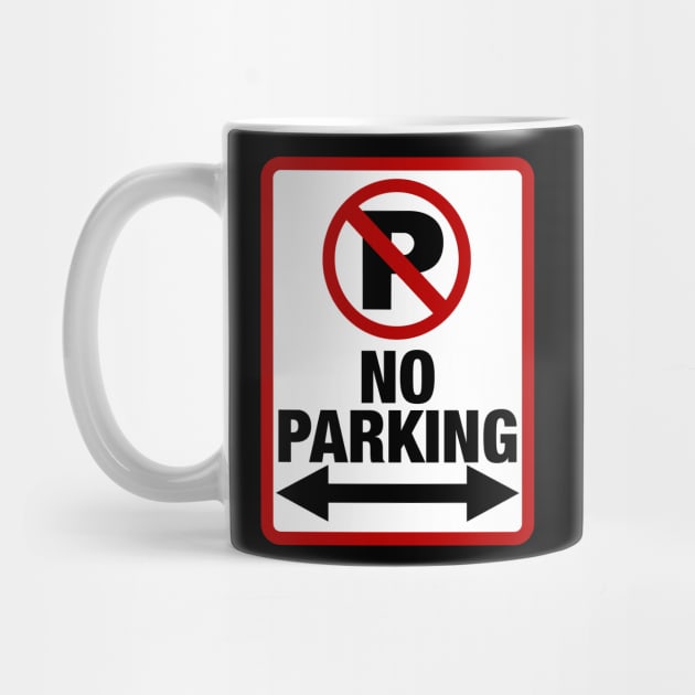 No Parking by Randomart